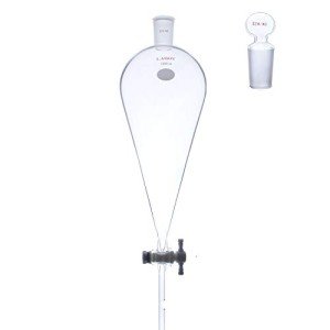 1000mL Glass Separatory Funnel with PTFE Stopcock