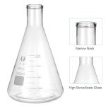 5000ml Borosilicate Glass Erlenmeyer Flask