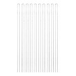 10 Pcs Glass Stir Sticks for Lab and Kitchen