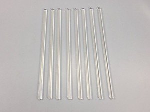 10" Borosilicate Glass Stirring Rods - Pack of 10