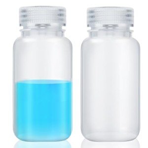 Tatuo 8oz Plastic Sample Bottles with Lids