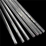 10 Pcs Glass Stir Sticks for Lab and Kitchen