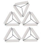 Aqur2020 5-Piece Clay Crucible Triangle Set