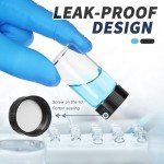 Kesell 20-Pack 20ml Glass Vials with Screw Caps