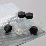 Kesell 20-Pack 20ml Glass Vials with Screw Caps