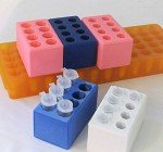 Mini Microcentrifuge Tube Rack for 1.5ml, 0.5ml Tubes