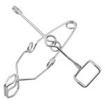 Steel Wire Test Tube Clamp Tongs - 2PCS