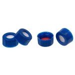 200PCS 2ml HPLC Autosampler Vial Caps, Blue