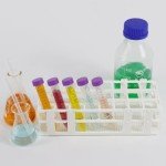 Plastic Test Tube Rack for 24 Tubes - White