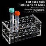 17mm Test Tube Rack for 10ml and 15ml Tubes
