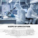 5 Pack Three-Prong Lab Clamps with Holder