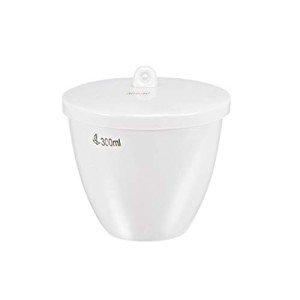 Porcelain Crucible Cup 300ml with Lid