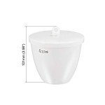 Porcelain Crucible Cup 300ml with Lid