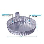 Dyn-A-Med Aluminum Weighing Dish, 70mm, 100 Pack