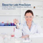 Aluminum Weighing Boats 57mm, Pack of 100