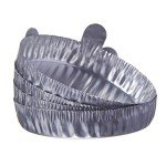 Dyn-A-Med Aluminum Weighing Dish, 70mm, 100 Pack