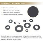820-Piece Nylon Flat Washer Assortment Kit