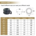 820-Piece Nylon Flat Washer Assortment Kit