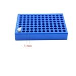 Aluminum PCR Test Tube Cooling Rack, 96 Wells