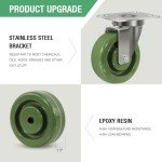 Heavy-Duty Stainless Steel Casters for Equipment