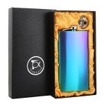 Rainbow 12 oz Stainless Steel Pocket Hip Flask