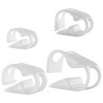 Adjustable Plastic Tubing Clamps - 40 Pack