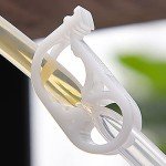 Adjustable Plastic Tubing Clamps - 40 Pack