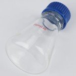 StonyLab 100ml Erlenmeyer Flask with Blue Cap