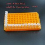 Microcentrifuge Tube Rack for Lab Test Tubes