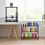 3D Printer Filament Storage Rack - Heavy Duty Metal