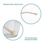 Stonylab 250 ml Classic Glass Alcohol Lamp