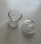 Ultra-Transparent Quartz Crucibles with Lids - 10 ml