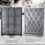 Helivivfy 27-Peg Detachable Lab Drying Rack