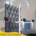 Helivivfy 27-Peg Detachable Lab Drying Rack