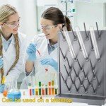 Helivivfy 27-Peg Detachable Lab Drying Rack