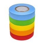 Assorted Lab Labeling Tape Pack - 5 Rolls