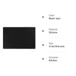 KimTin Extra Large Heat Resistant Silicone Mat