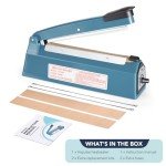 Metronic 8-Inch Manual Impulse Heat Sealer