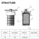 500ml Hydrothermal Autoclave Reactor – Stainless Steel