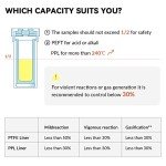 500ml Hydrothermal Autoclave Reactor – Stainless Steel