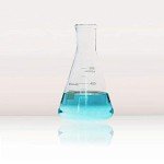 ULAB Narrow-Mouth Glass Erlenmeyer Flask Set, 4 Pack
