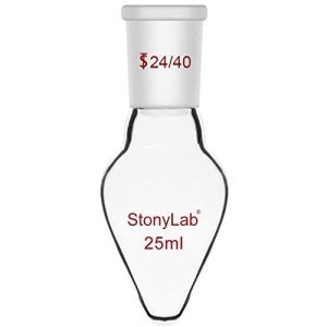 Stonylab Borosilicate Glass Recovery Flask 25ml