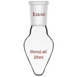 Stonylab Borosilicate Glass Recovery Flask 25ml