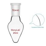 Stonylab Borosilicate Glass Recovery Flask 25ml