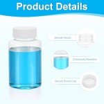 5 Pack 150ml Wide Mouth Reagent Bottles
