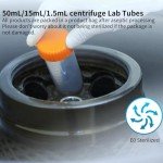 15ml Conical Centrifuge Tubes - 25 Pack