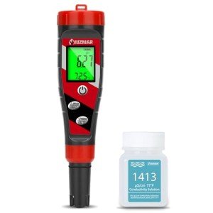 Digital pH & EC Meter for Hydroponics Gardening