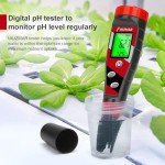 Digital pH & EC Meter for Hydroponics Gardening