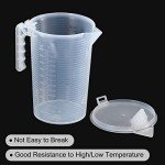 PATIKIL 2000ml Graduated Beaker Set - 2 Pack