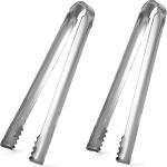 DUGATO Stainless Steel Ice Tongs - 2 Pack
